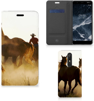 B2Ctelecom Nokia 5.1 (2018) Hoesje maken Design Cowboy