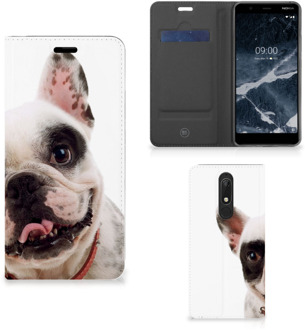 B2Ctelecom Nokia 5.1 (2018) Hoesje maken Franse Bulldog