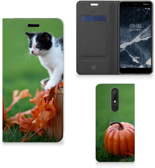 B2Ctelecom Nokia 5.1 (2018) Hoesje maken Kitten