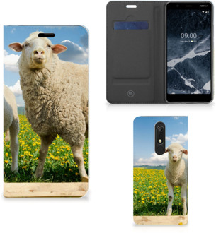 B2Ctelecom Nokia 5.1 (2018) Hoesje maken Schaap en Lammetje