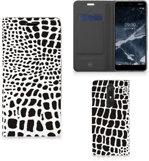 B2Ctelecom Nokia 5.1 (2018) Hoesje maken Slangenprint