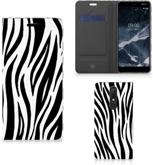 B2Ctelecom Nokia 5.1 (2018) Hoesje maken Zebra