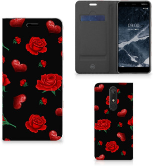 B2Ctelecom Nokia 5.1 (2018) Magnet Case Valentine Design