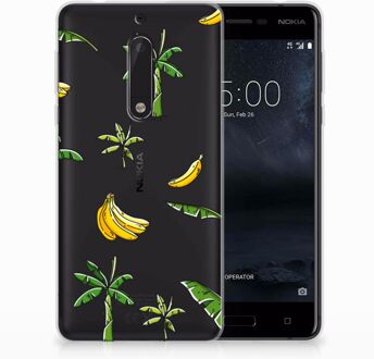 B2Ctelecom Nokia 5 TPU Hoesje Design Banana Tree