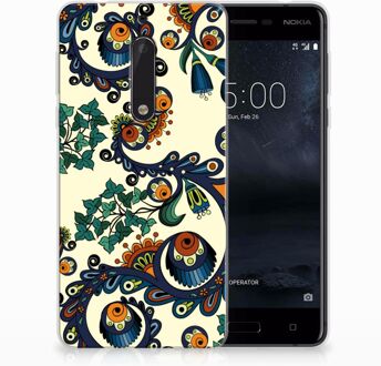 B2Ctelecom Nokia 5 TPU Hoesje Design Barok Flower