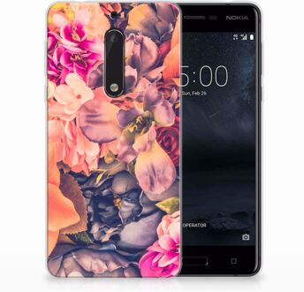 B2Ctelecom Nokia 5 TPU Hoesje Design Bosje Bloemen