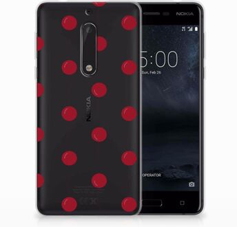 B2Ctelecom Nokia 5 TPU Hoesje Design Cherries