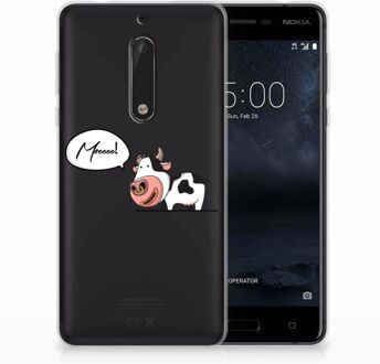 B2Ctelecom Nokia 5 TPU Hoesje Design Cow