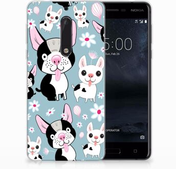 B2Ctelecom Nokia 5 TPU Hoesje Design Hondjes