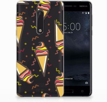 B2Ctelecom Nokia 5 TPU Hoesje Design Icecream