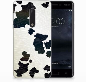 B2Ctelecom Nokia 5 TPU Hoesje Design Koeienvlekken