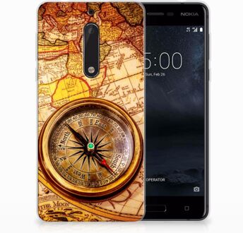 B2Ctelecom Nokia 5 TPU Hoesje Design Kompas