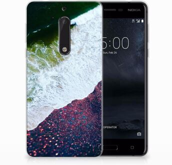 B2Ctelecom Nokia 5 TPU Hoesje Design Sea in Space