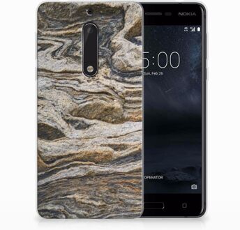 B2Ctelecom Nokia 5 TPU Hoesje Design Steen