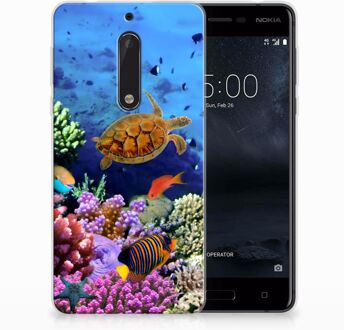 B2Ctelecom Nokia 5 TPU Hoesje Design Vissen