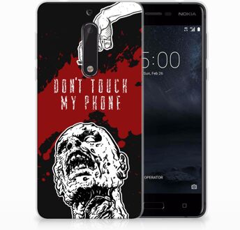 B2Ctelecom Nokia 5 TPU Hoesje Design Zombie Blood