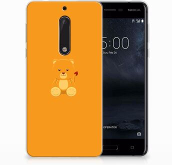 B2Ctelecom Nokia 5 Uniek TPU Hoesje Baby Beer