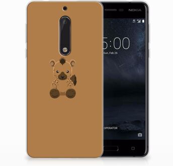 B2Ctelecom Nokia 5 Uniek TPU Hoesje Baby Hyena