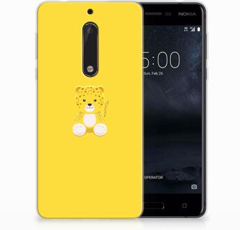 B2Ctelecom Nokia 5 Uniek TPU Hoesje Baby Lepperd