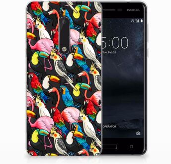 B2Ctelecom Nokia 5 Uniek TPU Hoesje Birds