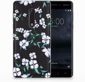 B2Ctelecom Nokia 5 Uniek TPU Hoesje Blossom White