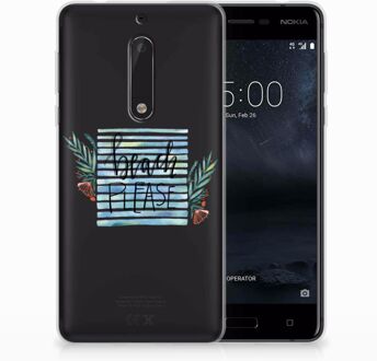 B2Ctelecom Nokia 5 Uniek TPU Hoesje Boho Beach