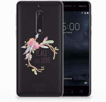 B2Ctelecom Nokia 5 Uniek TPU Hoesje Boho Text