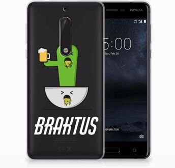 B2Ctelecom Nokia 5 Uniek TPU Hoesje Braktus