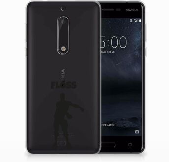 B2Ctelecom Nokia 5 Uniek TPU Hoesje Floss