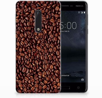 B2Ctelecom Nokia 5 Uniek TPU Hoesje Koffiebonen