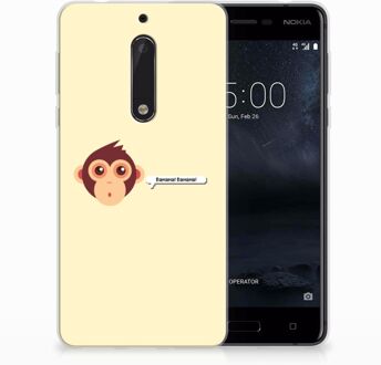 B2Ctelecom Nokia 5 Uniek TPU Hoesje Monkey