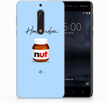 B2Ctelecom Nokia 5 Uniek TPU Hoesje Nut Home