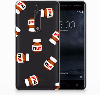 B2Ctelecom Nokia 5 Uniek TPU Hoesje Nut Jar