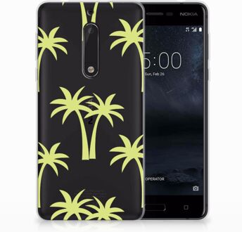 B2Ctelecom Nokia 5 Uniek TPU Hoesje Palmtrees