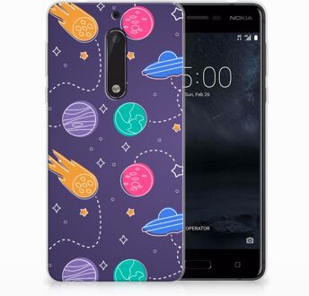 B2Ctelecom Nokia 5 Uniek TPU Hoesje Space