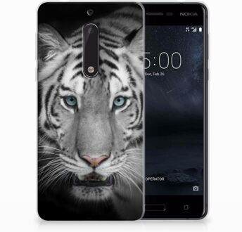 B2Ctelecom Nokia 5 Uniek TPU Hoesje Tijger