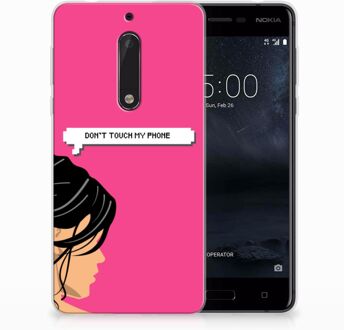 B2Ctelecom Nokia 5 Uniek TPU Hoesje Woman DTMP