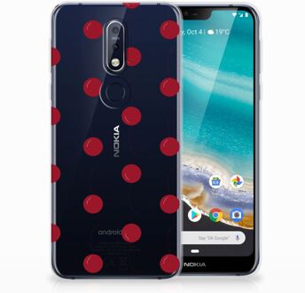 B2Ctelecom Nokia 7.1 TPU Hoesje Design Cherries