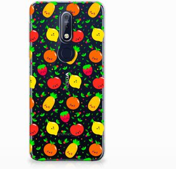 B2Ctelecom Nokia 7.1 TPU Hoesje Design Fruits