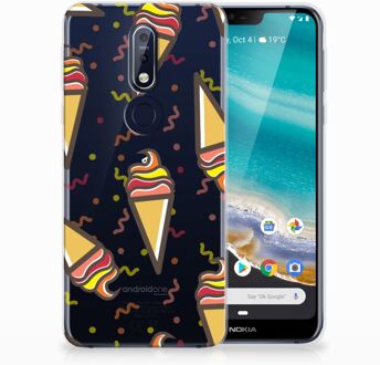 B2Ctelecom Nokia 7.1 TPU Hoesje Design Icecream