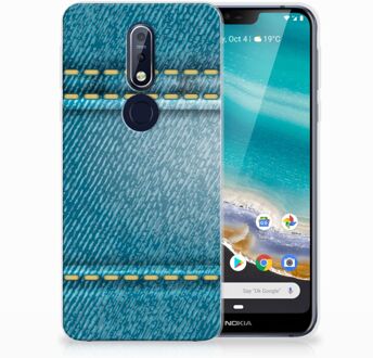 B2Ctelecom Nokia 7.1 TPU Hoesje Design Jeans