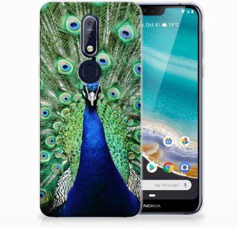 B2Ctelecom Nokia 7.1 TPU Hoesje Design Pauw