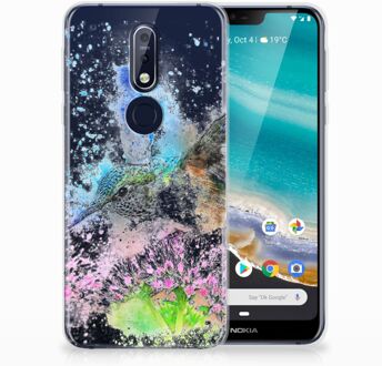 B2Ctelecom Nokia 7.1 TPU Hoesje Design Vogel