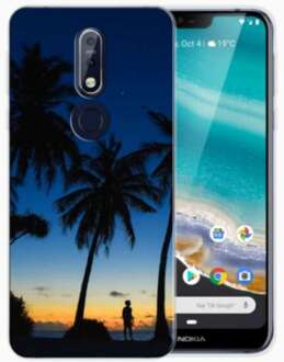 B2Ctelecom Nokia 7.1 TPU Hoesje Maken met Foto