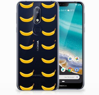 B2Ctelecom Nokia 7.1 Uniek TPU Hoesje Banana