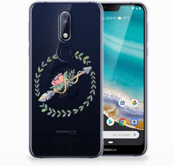 B2Ctelecom Nokia 7.1 Uniek TPU Hoesje Boho Dreams