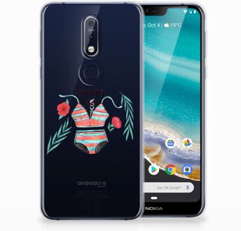 B2Ctelecom Nokia 7.1 Uniek TPU Hoesje Boho Summer