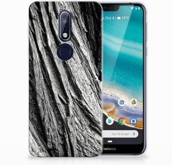 B2Ctelecom Nokia 7.1 Uniek TPU Hoesje Boomschors