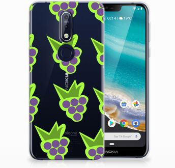 B2Ctelecom Nokia 7.1 Uniek TPU Hoesje Druiven