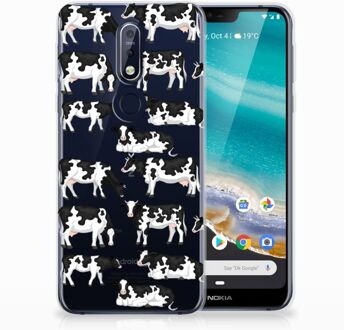 B2Ctelecom Nokia 7.1 Uniek TPU Hoesje Koetjes